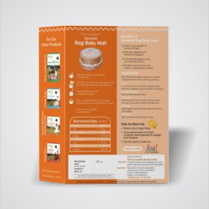 Sprouted Ragi Baby Malt 250g - Image 3